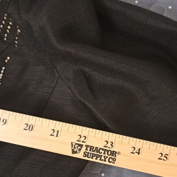 Takka black beaded jacket size 16 - Picture 6 of 6